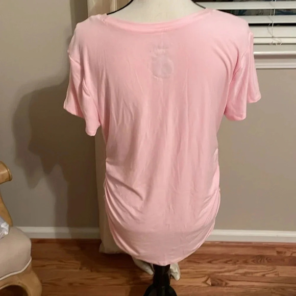 Time and Tru Maternity My Little Valentine Large 12-14 Pink Short Sleeve… - Picture 4 of 6